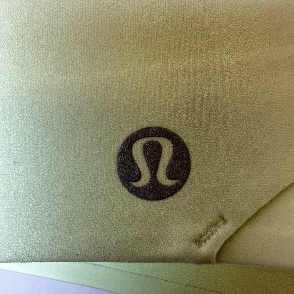 Lululemon Bra Womens 32C Green Sports Enlite Front Zip‎ High Support Running - Picture 10 of 13